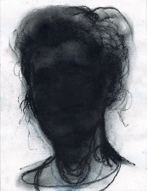 Meinbert Gozewijn van Soest, Alice II, Siberisch krijt op papier, 40 x 30 cm, € 900,-