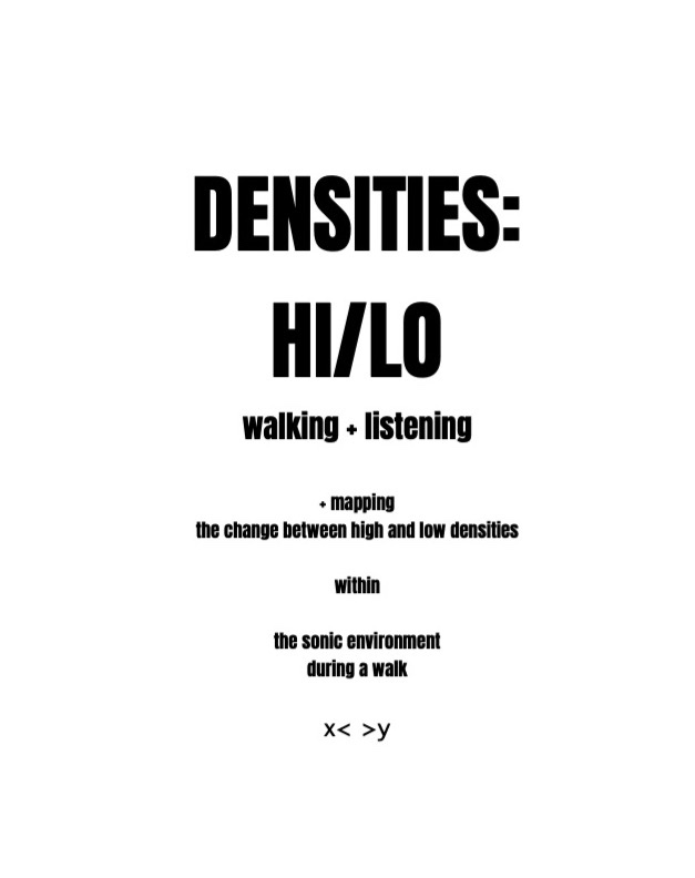 Zondag 30 augustus 2026: DENSITIES / Hoe klinkt de stad? Geluidswandeling o.l.v. Uli Kürner