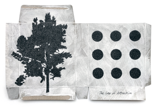 22 Marc Fabels - Tree drawing 67 (The Law of Attraction)