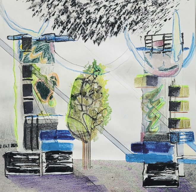 95 Annechien Verhey - The black plinth (2024)